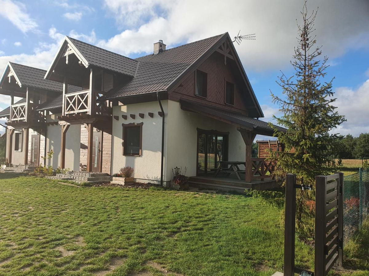 MILOCHÓWKA - dom drewniany bliźniak Wdzydze Tucholskie Exterior foto