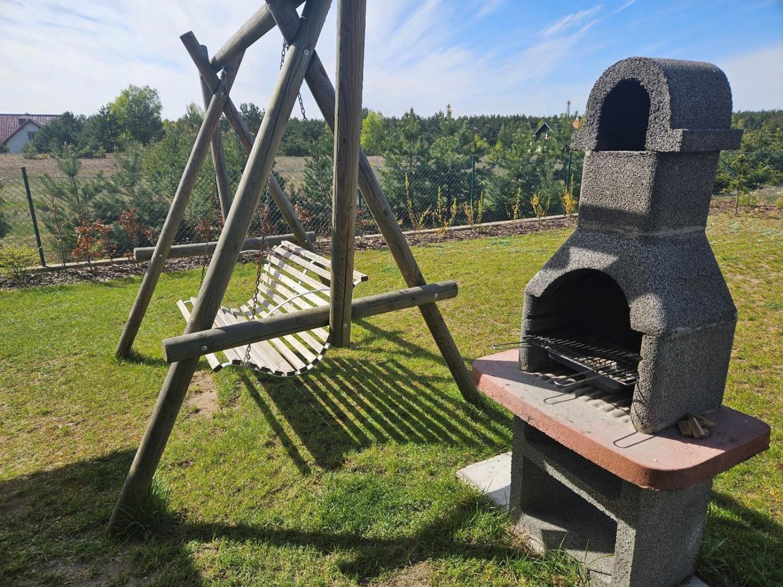 MILOCHÓWKA - dom drewniany bliźniak Wdzydze Tucholskie Exterior foto